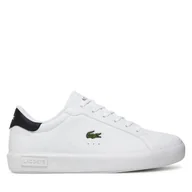 Buty dla chłopców - Sneakersy Lacoste 7-49SUJ0001 Biały - miniaturka - grafika 1