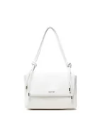 Torebki damskie - Calvin Klein Torebka Roped Shoulder Bag K60K609004 Biały - miniaturka - grafika 1