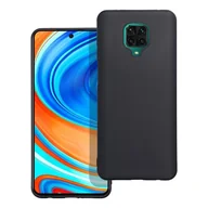 Etui i futerały do telefonów - OEM Futerał matt do Xiaomi Redmi Note 9 Pro czarny - miniaturka - grafika 1