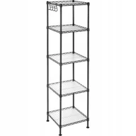 Szafki łazienkowe - SK Regał Łazienkowy - LGR23BK emix - miniaturka - grafika 1