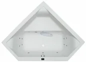 Wanny z hydromasażem - Wanna z hydromasażem narożna symetryczna SC02-WS 140x140 cm - miniaturka - grafika 1