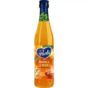 Paola Pomarańcza Z Imbirem Suplement Diety W Syropie 430 Ml - Syropy i koncentraty owocowe - miniaturka - grafika 1