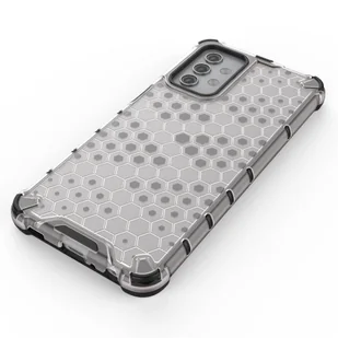Honeycomb etui pancerny pokrowiec z żelową ramką Samsung Galaxy A32 5G zielony - Etui i futerały do telefonów - miniaturka - grafika 7