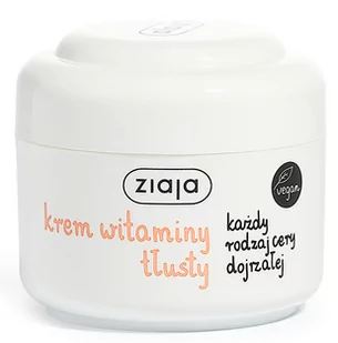 Ziaja Krem do twarzy Witaminy Tłusty 50ml - Kremy do twarzy - miniaturka - grafika 1