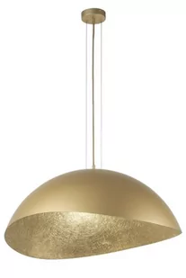 Wisząca lampa półokrągła SOLARIS 40594 Sigma kopułowa złota - Lampy sufitowe - miniaturka - grafika 1