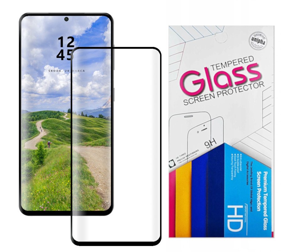 Szkło ochronne do Motorola G85 5G TEMPERED FULL 5D GLASS