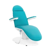 Fotele kosmetyczne - physa Fotel kosmetyczny elektryczny 3 silniki 300 W 195 x 57 x 60 85 cm 175 kg niebieski - Fotele kosmetyczne - miniaturka - grafika 1