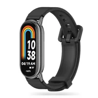 Akcesoria do smartwatchy - Pasek Iconband Pro do Xiaomi Mi Band 8 / 8 NFC Black - miniaturka - grafika 1