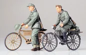 Modele do sklejania - Tamiya Niemieccy cykliści (dwa rowery) 35240 - miniaturka - grafika 1