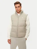 Kamizelki męskie - Calvin Klein Jeans Kamizelka Essentials J30J325901 Beżowy Regular Fit - miniaturka - grafika 1