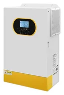 Inwertery, falowniki - Qoltec Hybrydowy inwerter solarny Off-Grid 5.5kVA| 5.5kW 100A MPPT LCD BMS Sinus - miniaturka - grafika 1
