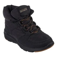 Buty trekkingowe damskie - Tenisówki Skechers Model Glacial Ultra-trend Kolor Czarny - miniaturka - grafika 1