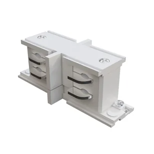 TRINITY łącznik liniowy biały wewnętrzny do szyny 3-fazowej natynkowej - Lampy pozostałe - miniaturka - grafika 1