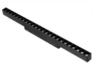 Oprawy, klosze i abażury - Oprawa szyny magnetycznej DOTS LED 44cm 24W 3000K czarny - miniaturka - grafika 1