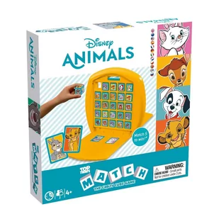 Winning Moves Match Disney Animals - Gry planszowe - miniaturka - grafika 1