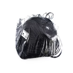 Omega BOA FABRIC CABLE BRAIDED LIGHTNING TO USB 1,5A 118 COPPER POLYBAG OEM 2M BLACK [44184] OUFBB4LB - Kable USB - miniaturka - grafika 2
