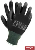 Rękawice robocze - Rękawice RTEPO (10) poliamidowe PU, czarne - miniaturka - grafika 1