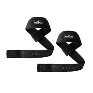 Pozostały sprzęt i akcesoria do ćwiczeń - Paski do podnoszenia ciężarów Lifting Straps REEVA (para) - miniaturka - grafika 1