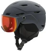 Kaski narciarskie - SMITH Survey Matte Charcoal / Everyday Red Mirror 2023 - miniaturka - grafika 1