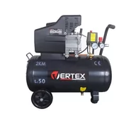 Sprężarki i kompresory - Kompresor olejowy 1,5KW 50L VHC50 Vertex - miniaturka - grafika 1