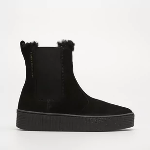 TOMMY HILFIGER ESSENTIAL CHELSEA WARMBOOTIE - Tommy Hilfiger - Botki damskie - miniaturka - grafika 1