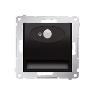 Inne akcesoria elektryczne - Oprawa oświetleniowa LED Kontakt-Simon 54 DOSC.01/48 z czujnikiem ruchu światło białe ciepłe 230V AC antracyt metalizowany - miniaturka - grafika 1