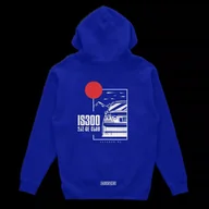 Odzież do sportów motorowych - Bluza z kapturem Lexus IS IS300 niebieska-S - miniaturka - grafika 1