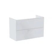 Szafki łazienkowe - ROCA A857771806 ELLA Szafka podumywalkowa 100 cm z 2 szufladami, do kompletacji z blatem - miniaturka - grafika 1