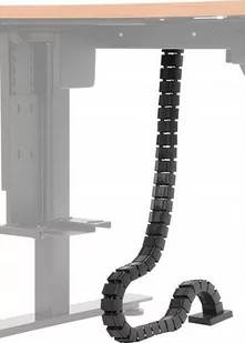 Organizer Zdesk PIONOWY KANAŁ KABLOWY DO BIURKA, ORGANIZER KABLI - Maskownice do kabli - miniaturka - grafika 1