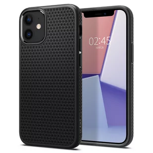 Spigen LIQUID AIR IPHONE 12 MATTE BLACK - Etui i futerały do telefonów - miniaturka - grafika 2