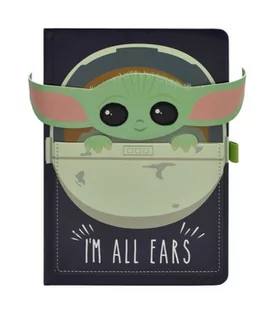 Star Wars The Mandalorian I'm All Ears Crib - notes A5 14,8x21 cm - Notesy i bloczki - miniaturka - grafika 1
