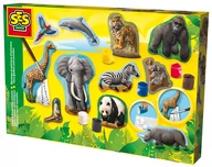 Masy plastyczne - Ses Creative Odlewy Gipsowe Zwierzęta +farby 01132 - miniaturka - grafika 1