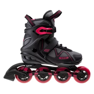 HiTec, Rolki damskie, Black/Persian Red, 38 - Rolki - miniaturka - grafika 1