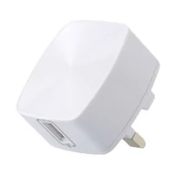 Ładowarki do telefonów - Remax Quick Charge Charger RP-U114 ładowarka sieciowa adapter USB 3.0 3A biały (wtyczka UK) - miniaturka - grafika 1