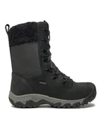 Śniegowce damskie - Keen Śniegowce Greta Tall Waterproof 1029410 Czarny - miniaturka - grafika 1