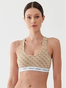 Biustonosze - Guess Biustonosz top Carrie O97C01 KBOE1 Beżowy - miniaturka - grafika 1