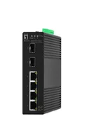 Pozostałe akcesoria sieciowe - LevelOne IGS-2106 łącza sieciowe Zarządzany L2 Gigabit Ethernet (10/100/1000) Czarny - miniaturka - grafika 1
