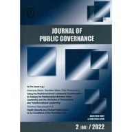 Czasopisma - Journal of Public Governance 2 (60) 2022 - miniaturka - grafika 1