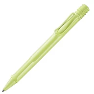 Długopisy - Lamy safari nowoczesny długopis 2D0 z wytrzymałego tworzywa sztucznego w kolorze jasnozielonym z ergonomicznym uchwytem i metalowym klipsem, w zestawie wkład o dużej pojemności M 16 M, czarny - miniaturka - grafika 1