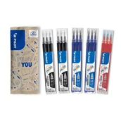 Wkłady do długopisów - Zestaw 15 wkładów PILOT Frixion 0,7 do wymazywalnego pióra kulkowego mix kolorów - miniaturka - grafika 1