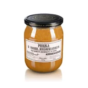 Miód - PIERZGA W MIODZIE WIELOKWIATOWYM 630g, surowy, nierozgrzewany, 100 lat tradycji, zdrowy - miniaturka - grafika 1