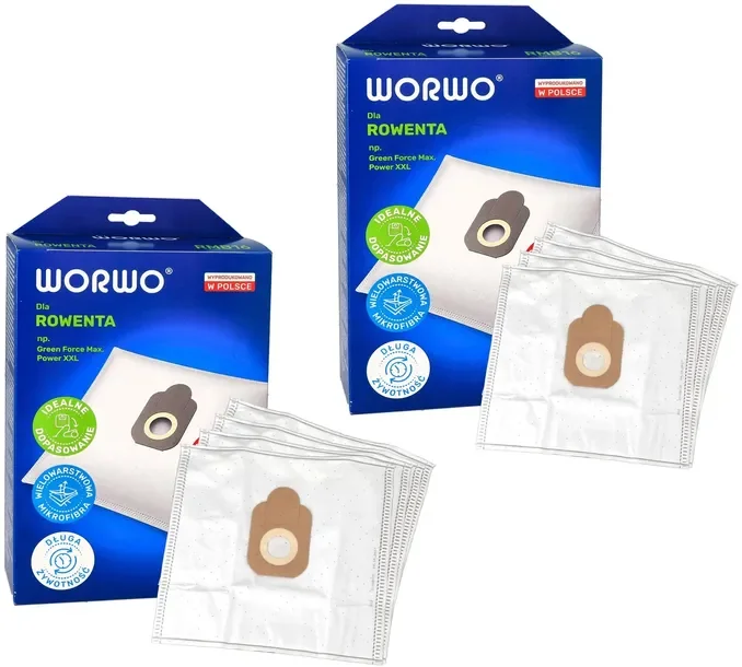 Worki do odkurzacza Tefal zamiennik Hygiene ZR200540 ZR200520 8 szt