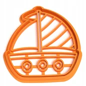 Formy do ciast - Foremka Żaglówka Statek Pojazdy Wykrawacz - miniaturka - grafika 1