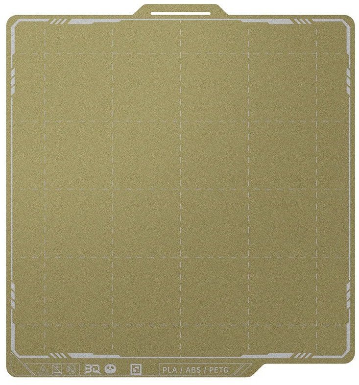 BIQU Panda Dual Textured PEI - dwustronna magnetyczna nakładka - do drukarek Bambu Lab P1, X1 i A1 - 257x257mm} BTT-26953