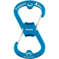 Sprzęt wspinaczkowy - Nite Ize Karabińczyk S-binner Niebieski - miniaturka - grafika 1