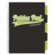 Zeszyty szkolne - Pukka Project Book Black A5 kratka 100 kartek 3 szt. - miniaturka - grafika 1