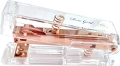 Zszywacze biurowe - Interdruk Zszywacz 24/6 26/6 Rose Gold 20 kartek - miniaturka - grafika 1