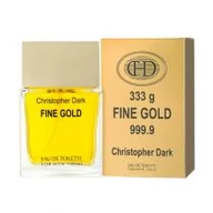 Wody i perfumy męskie - Christopher Dark FINE GOLD Woda toaletowa 100ml - miniaturka - grafika 1