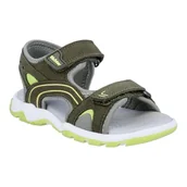 Buty dla dziewczynek - Richter Buty dziecięce Leon Sandale, zielony, 28 EU - miniaturka - grafika 1