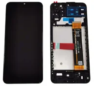 Części serwisowe do telefonów - WYŚWIETLACZ LCD EKRAN DO SAMSUNG GALAXY A13 4G A135 RAMKA - miniaturka - grafika 1